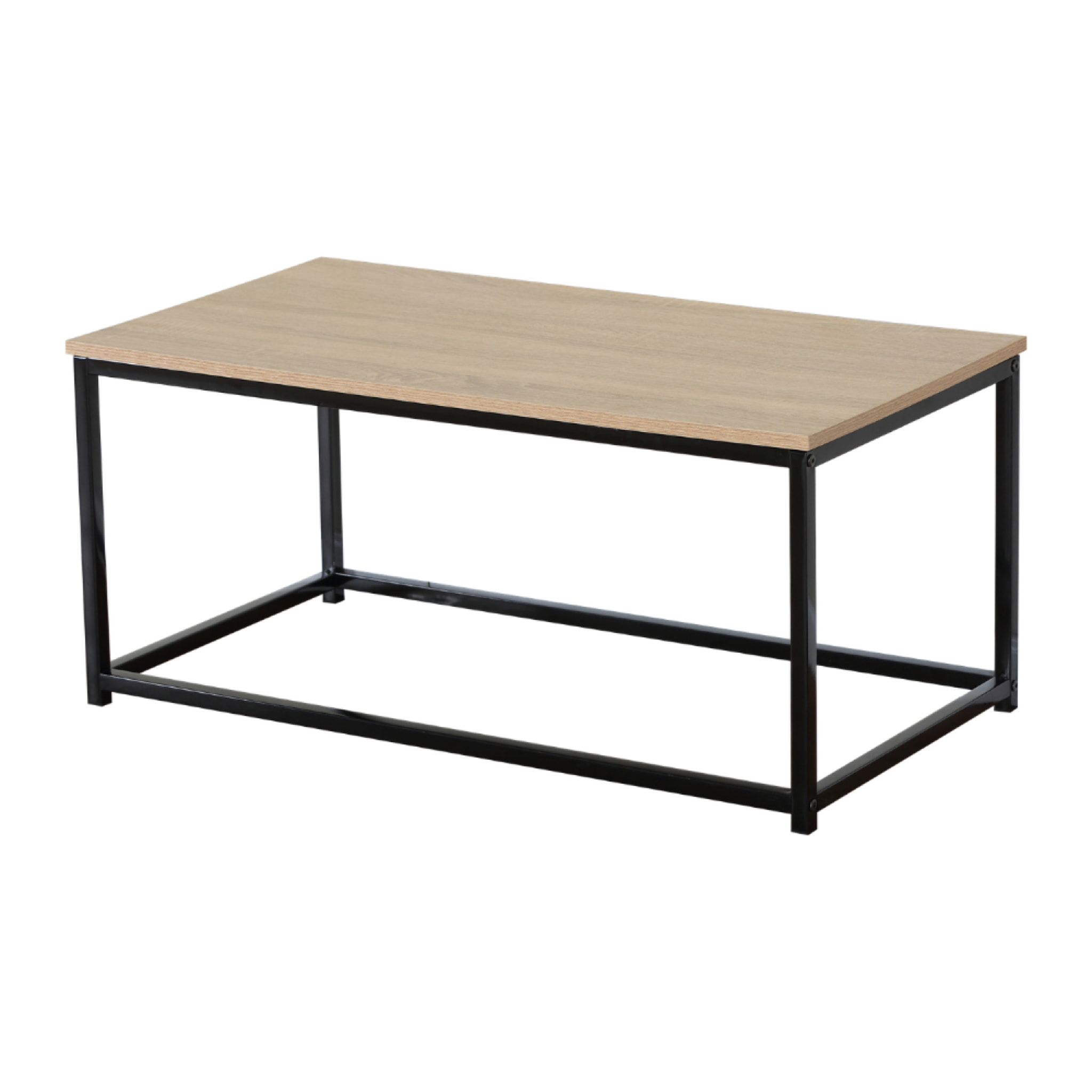 Table basse rectangle 90x48cm bois COAST