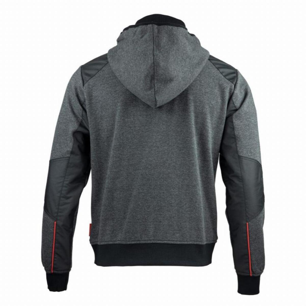 Sweat zippé FACOM Jumper Gris/Noir/Rouge Taille S - FXWW8000E-S