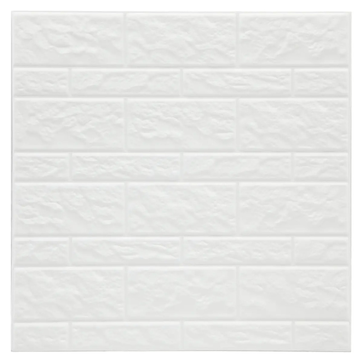 Lot de 2 stickers - carrelage - blanc - 30x30 cm