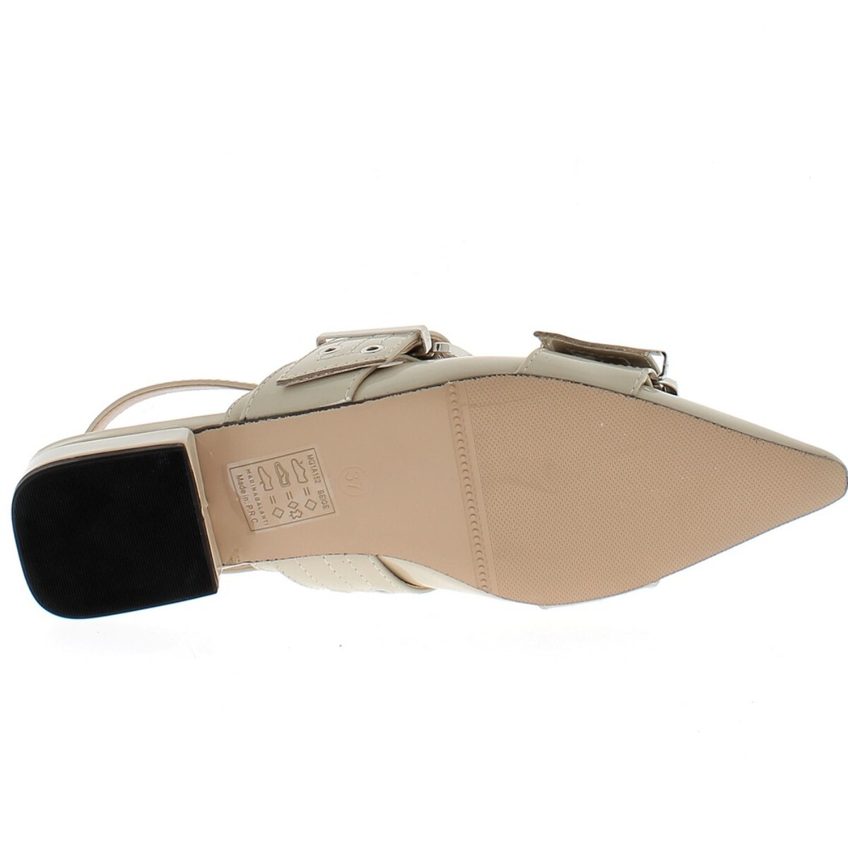 Marina Galanti Scarpe Donna Sandals Ballet Flat Slingback MG 1A152 Beige