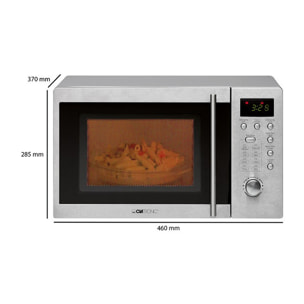 Micro Ondes avec gril pose libre 20L 1250W Clatronic MWG 778 U