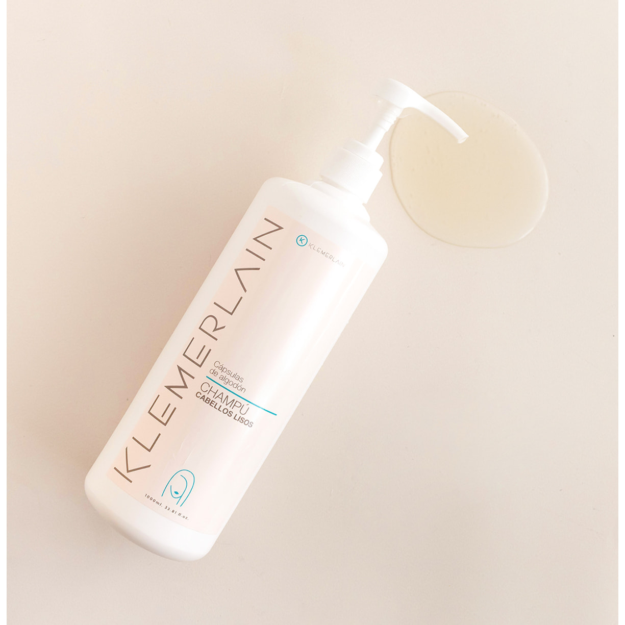 Klemerlain champú para cabellos lisos - 1000 ml