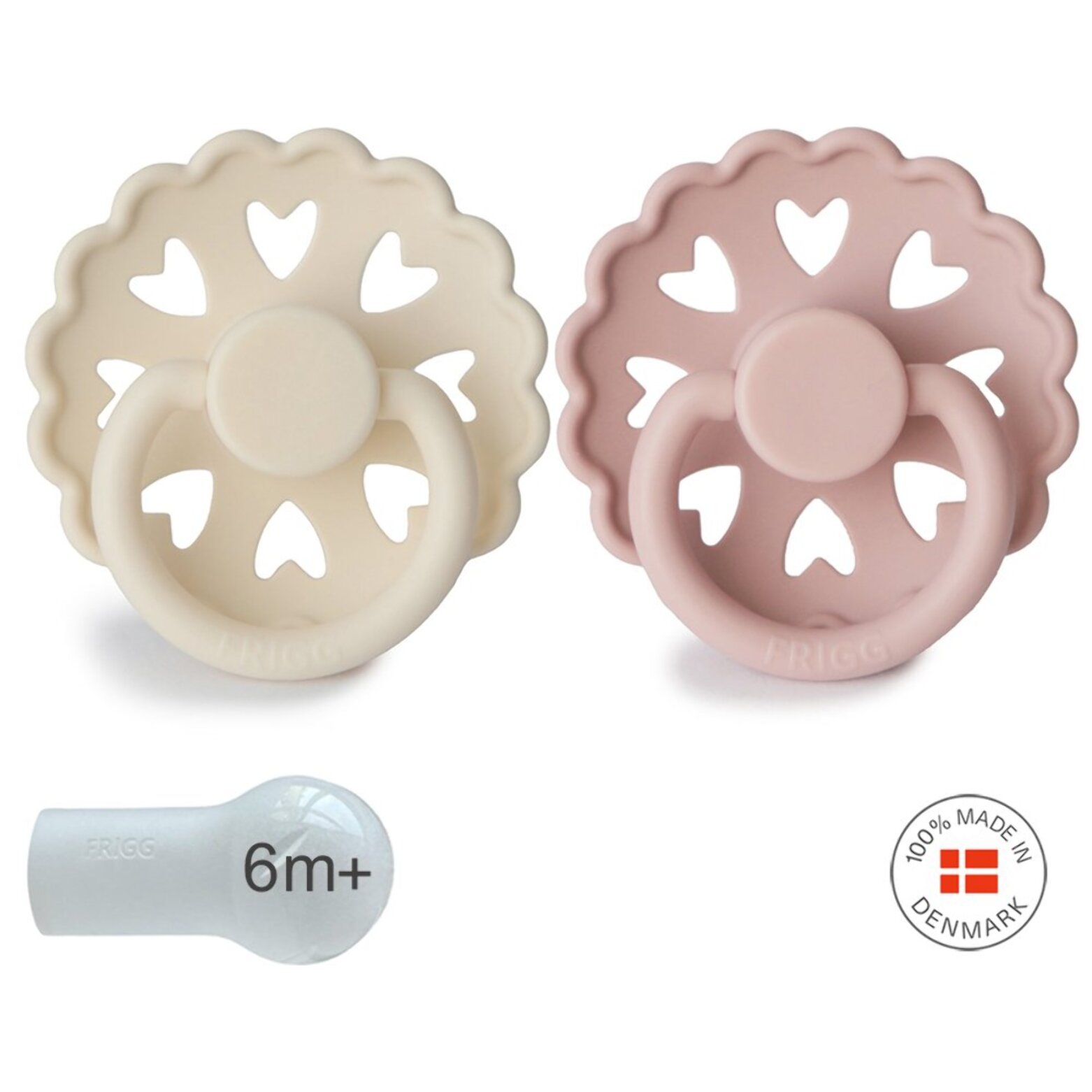 Frigg Pack 2 Chupetes Block Silicona Fairytale