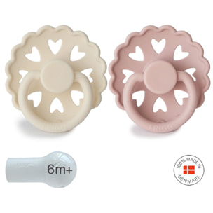 Frigg Pack 2 Chupetes Block Silicona Fairytale