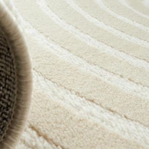 Tapis salon et chambre tissé motif géométrique DETO