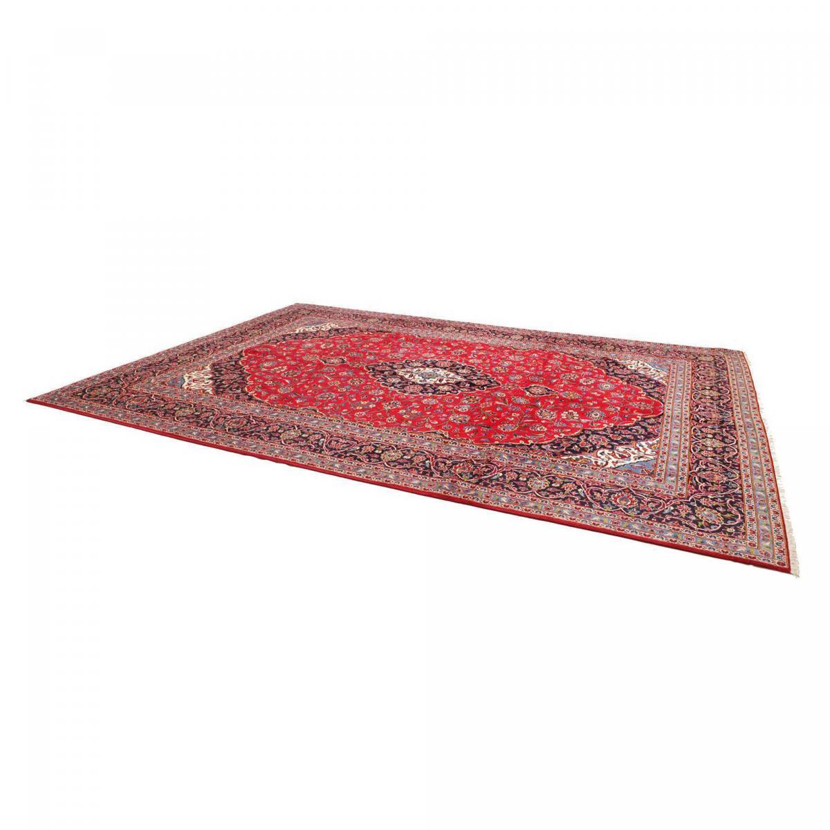 Tapis d'orient au motif oriental, noué main en laine, ARAL