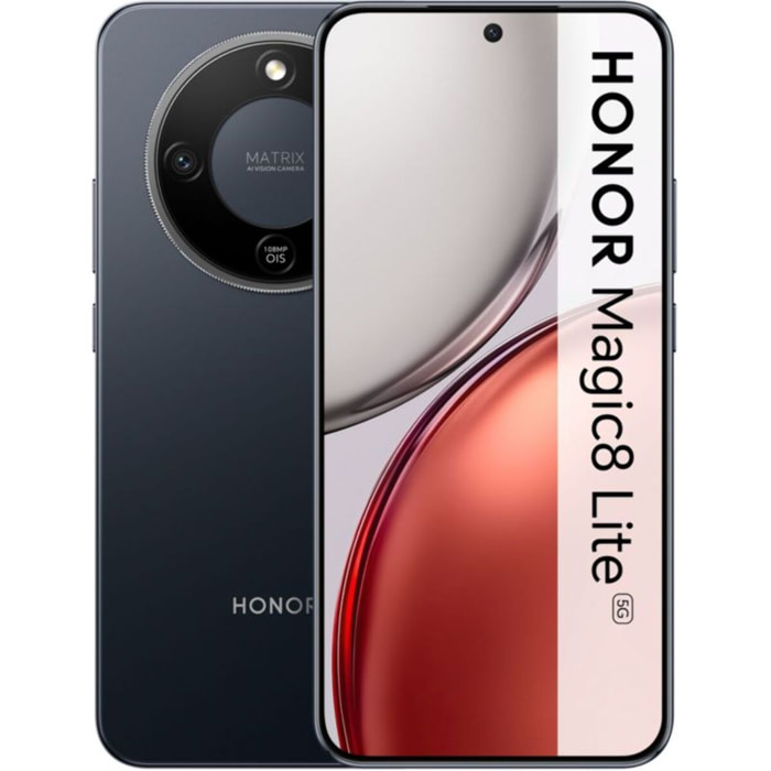 Smartphone HONOR Pack Magic 8 Lite 5G 256Go + Honor Choice Earbuds X7i Blanc