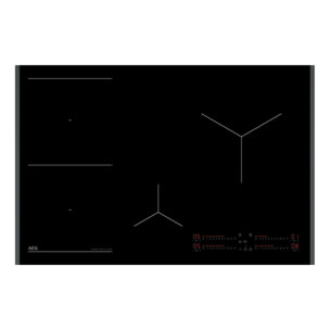AEG Placa de inducción Serie 8000 Sense Boil&Fry de 80 cm TI84IB30FB