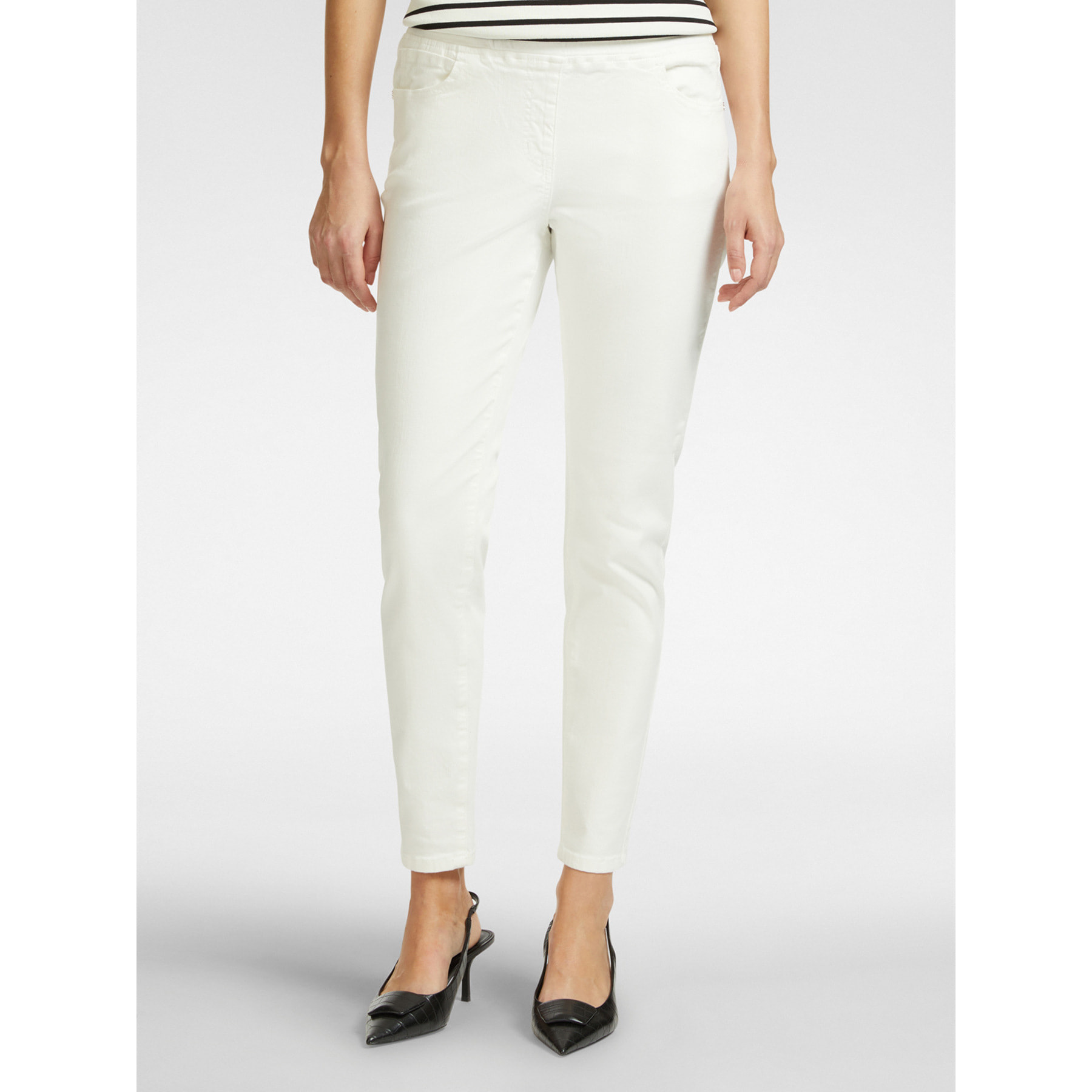 Elena Mirò - Ponte los jeggings, "Pat" - Blanco