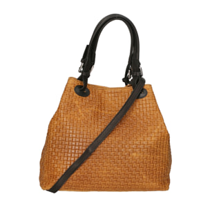 Borsa Shopper da donna - Modello Araminta - Vera Pelle - 32.0 x 29.0 x 17.0 cm