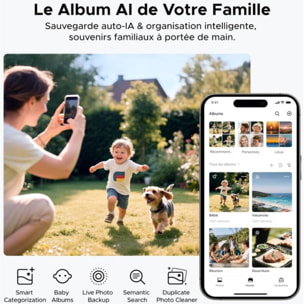 Serveur NAS UGREEN 4 baies DH4300 Plus Gris