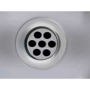 Bouchon de lavabo universel noir Fackelmann Tecno