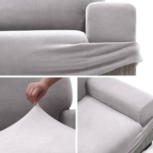 Funda TERCIOPELO ANTIMANCHAS Multi elástica para RELAX PIES JUNTOS modelo VERONICA