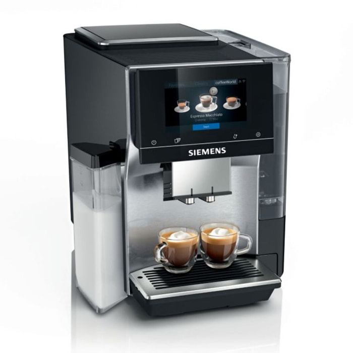Expresso Broyeur SIEMENS EQ700 integral Inox Silver/Noir TQ713R03