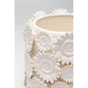 Vase tournesols blancs Kare Design