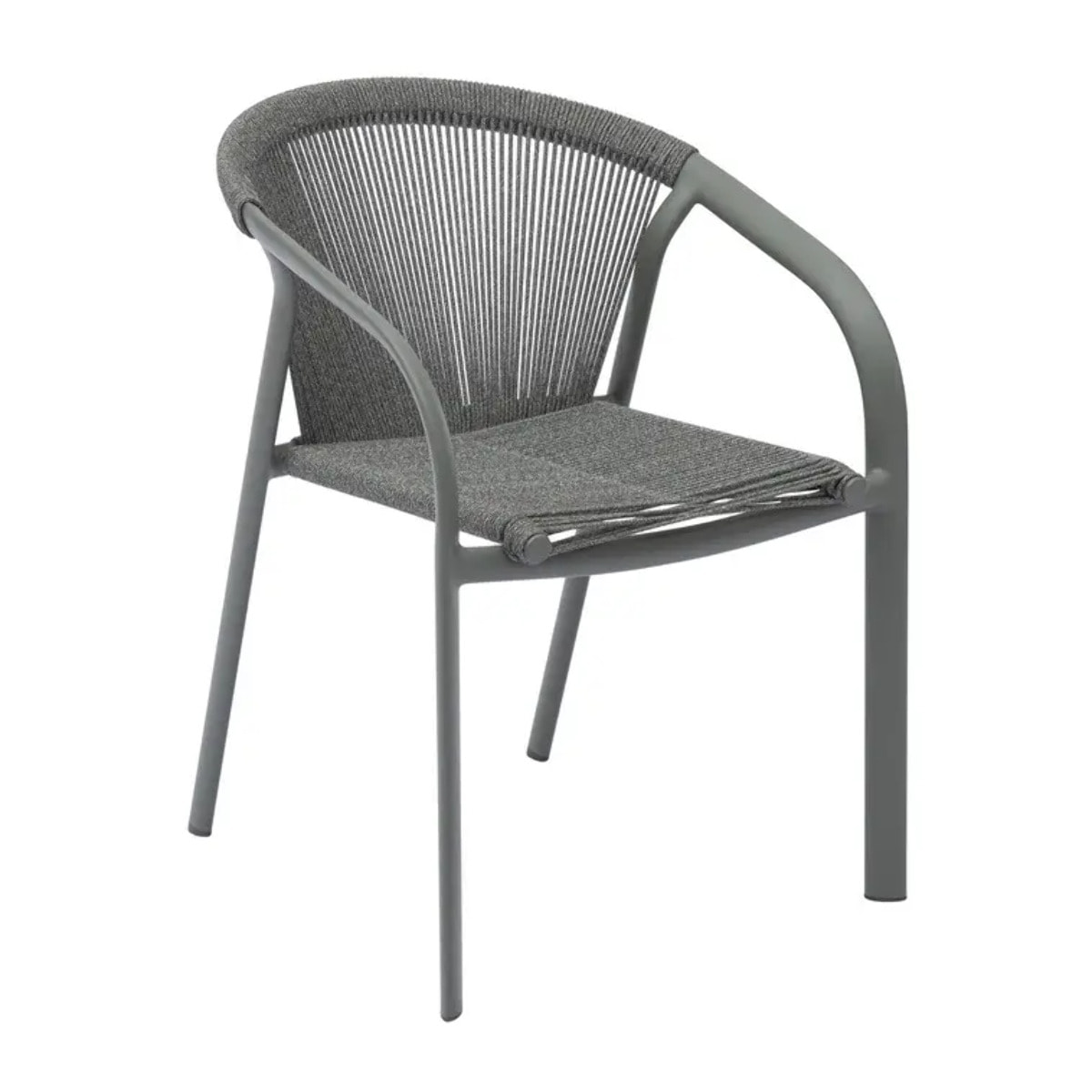 Fauteuil de jardin empilable Riu vert laurier
