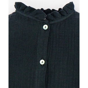 BLUSA GASA GRIS MARENGO