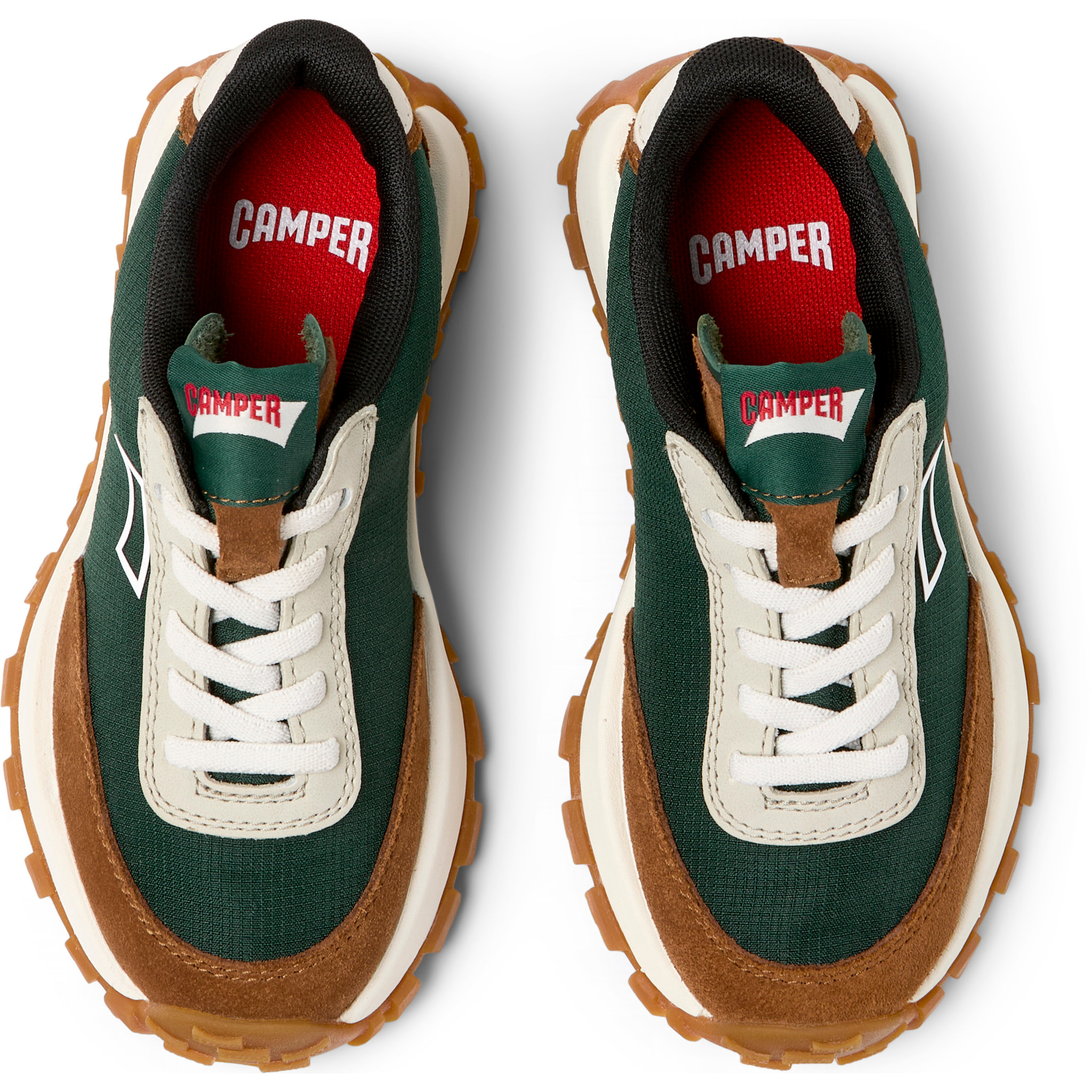 Zapatillas - CAMPER Drift Trail - Verde - Textil tecnico