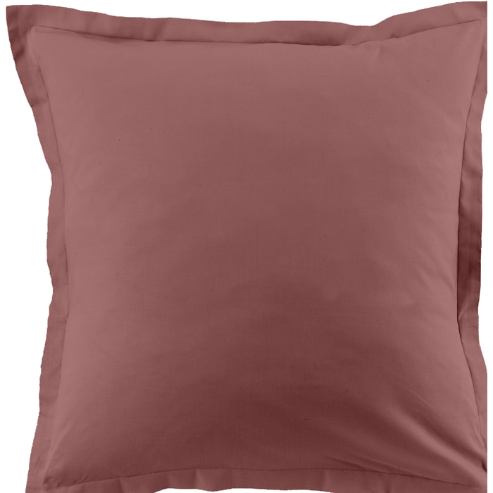 Paire De Taie D'oreiller 100%coton 57fils/2 Tomette