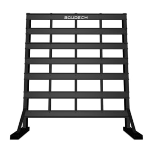 Pal Basic - Scaffale da garage per minuteria, porta attrezzi freestanding con 56 porta utensili