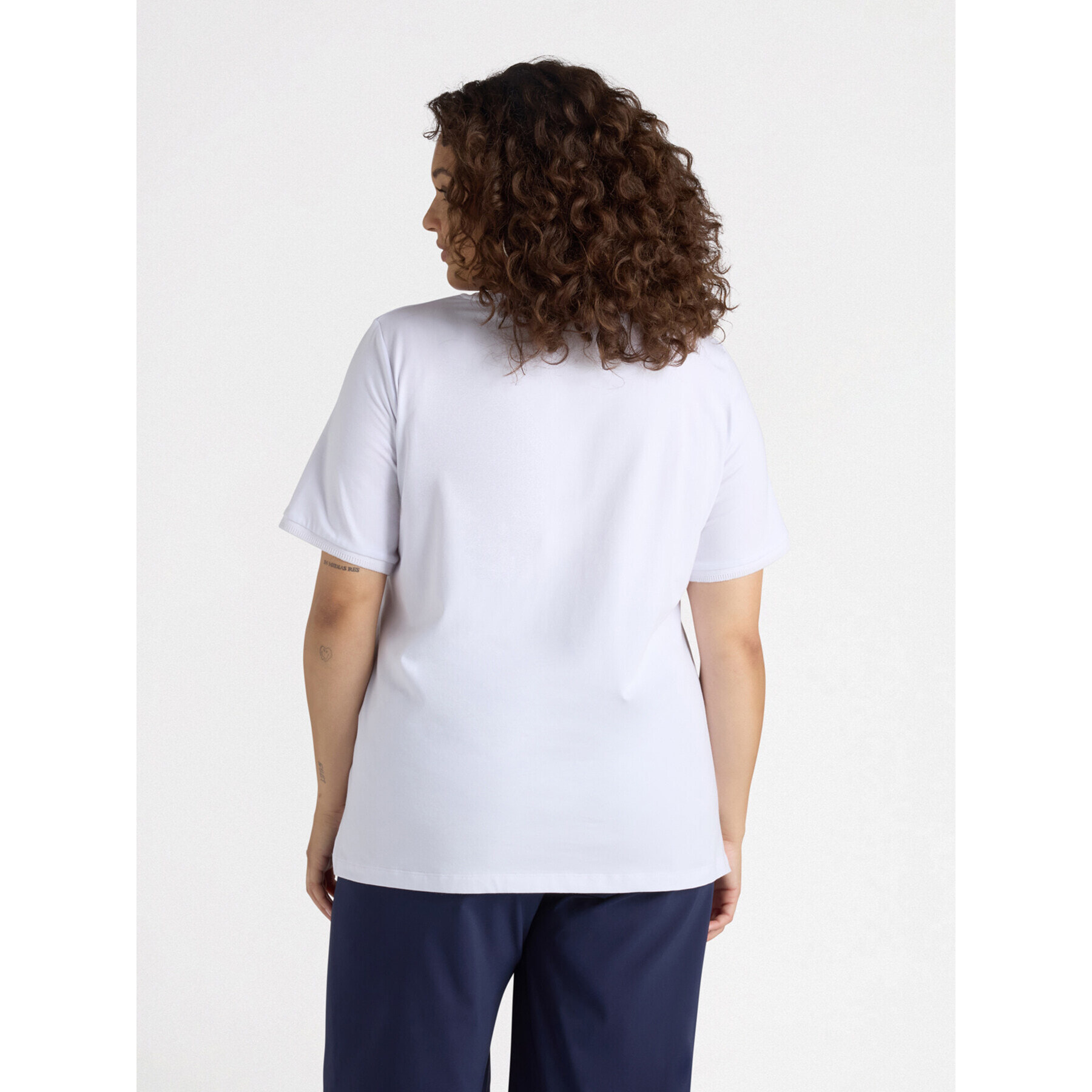 Fiorella Rubino - Camiseta de mariposa - Blanco