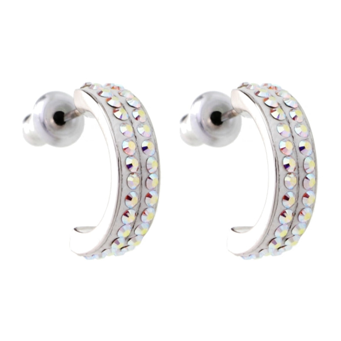 Pendientes Hook adornado con cristales de Swarovski