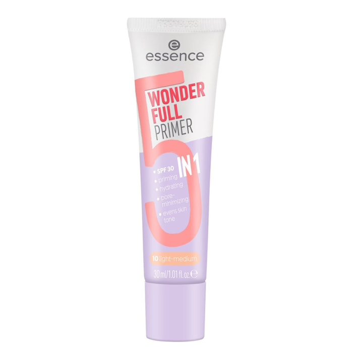 Wonder Full Primer 5 In 1 - Base De Teint Teintée 30ml