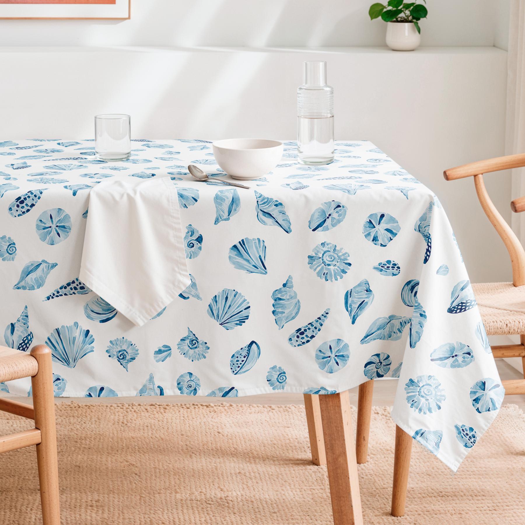 Nappe anti-taches CARRANC MULTICOLORE - en 100 % coton