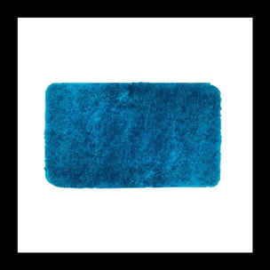 Tapis de bain Microfibre HIGHLAND 80x150cm Bleu Turquoise Spirella