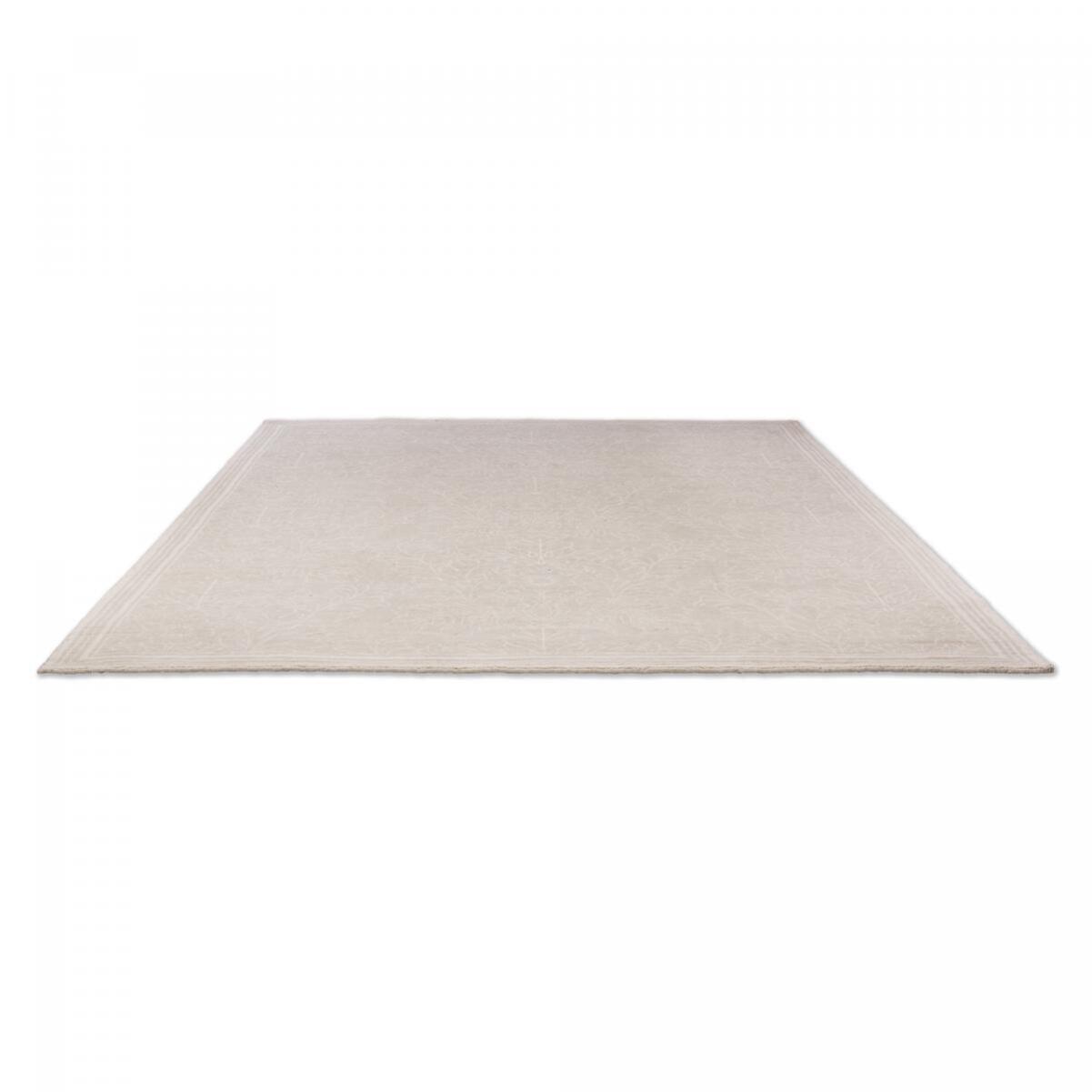 Tapis salon et chambre fait main en coton motif floral TAIL