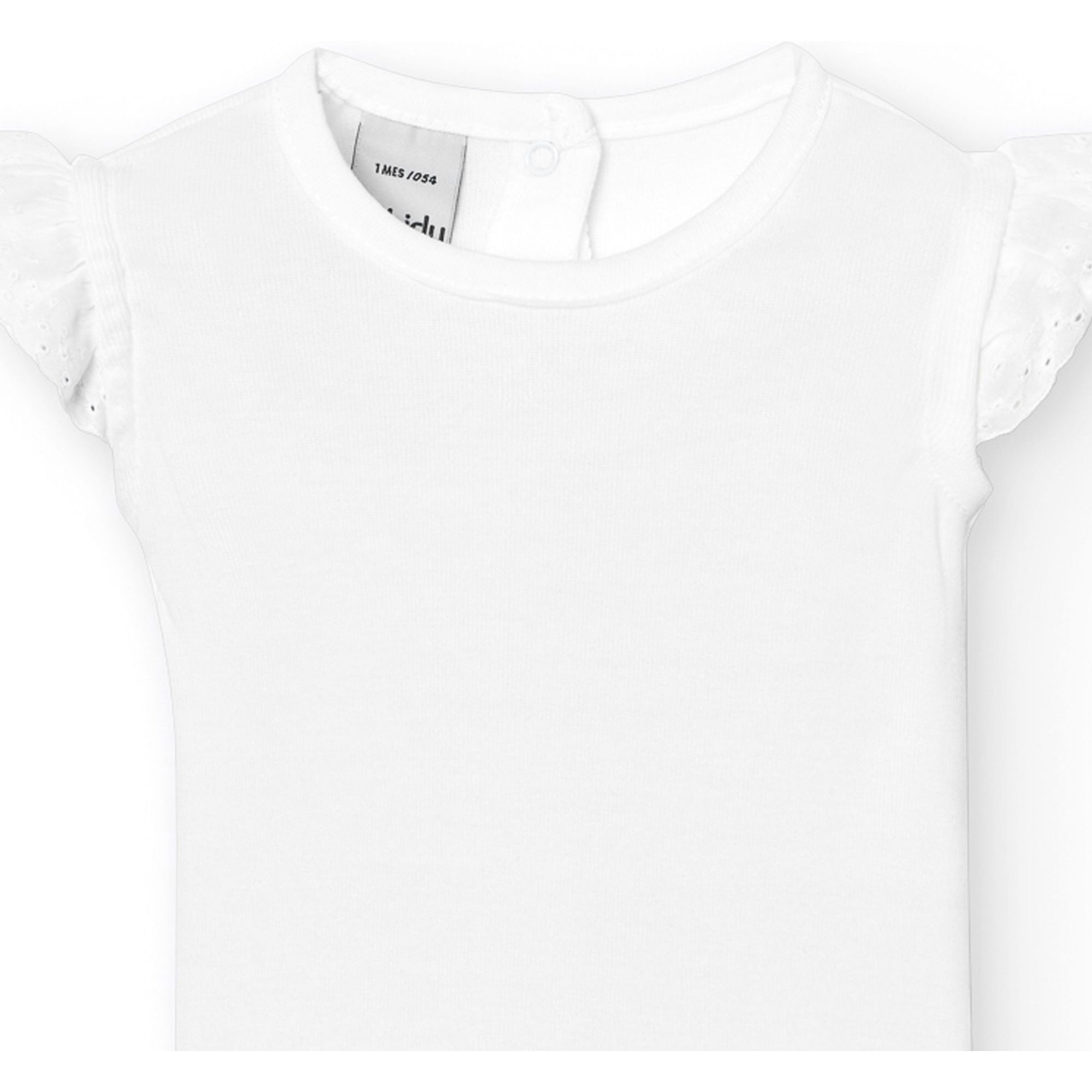 Body bebé tirantes puntilla algodón