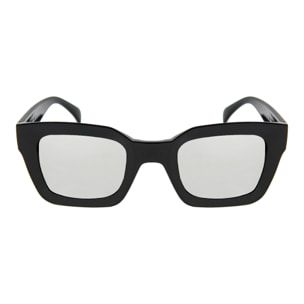 Gafas de sol OCEAN OSAKA - Negro brillante / Revo plateada