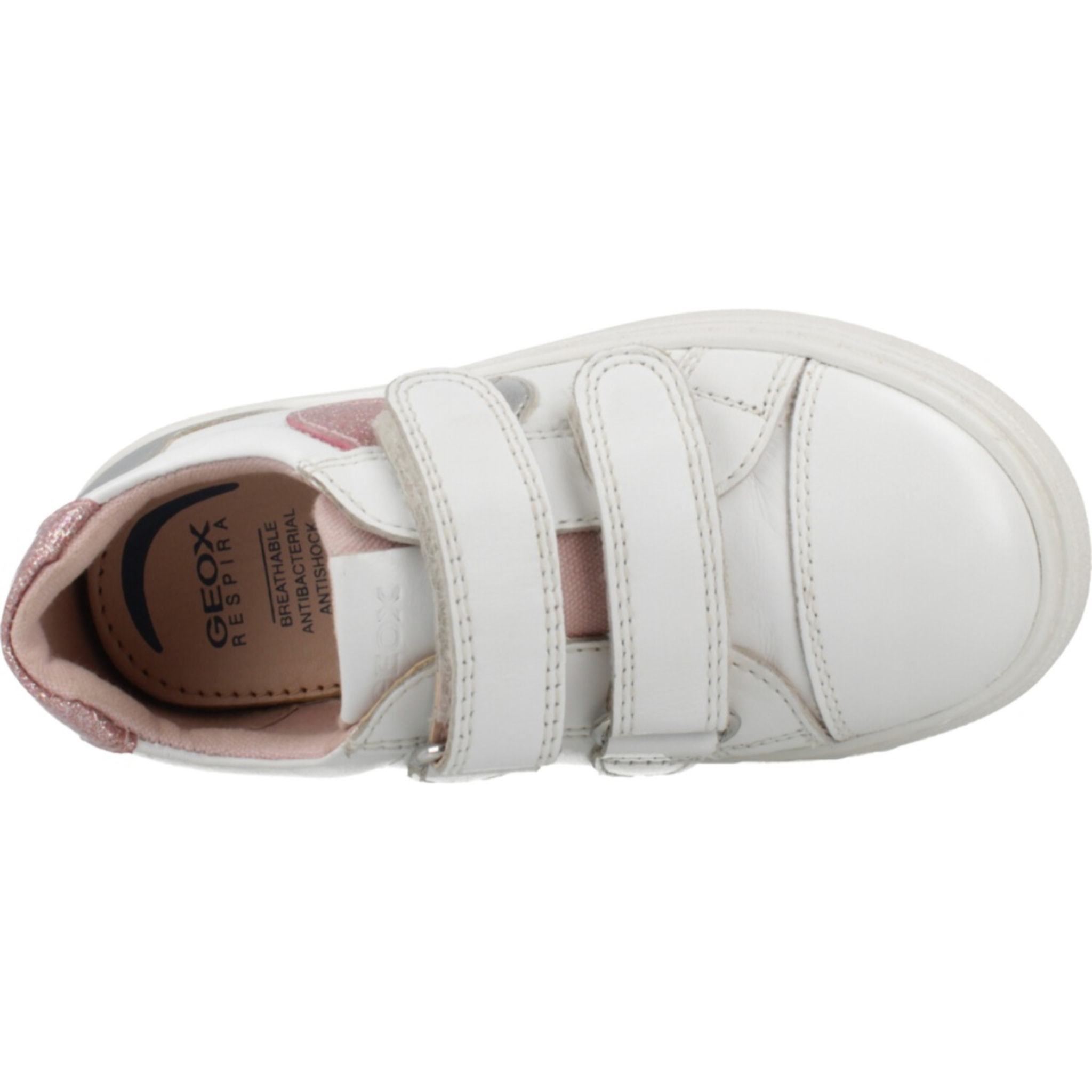 Zapatillas Niña de la marca GEOX  modelo B NASHIK GIRL BLANCO