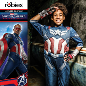 DISFRAZ CAPITAN AMERICA BNW DELUXE INF