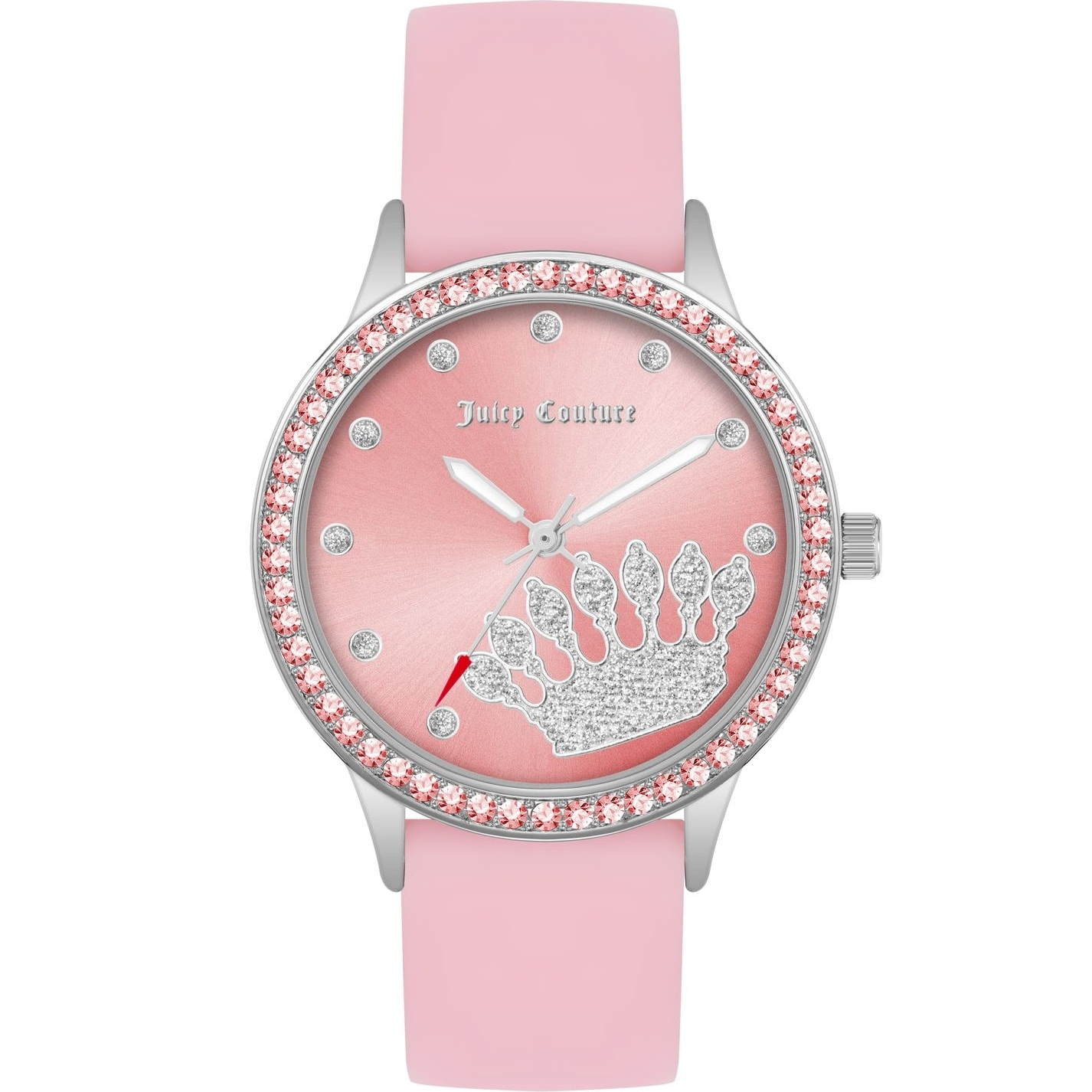 Reloj Juicy Couture JC1343SVPK Mujer Analogico Cuarzo con Correa de Silicona