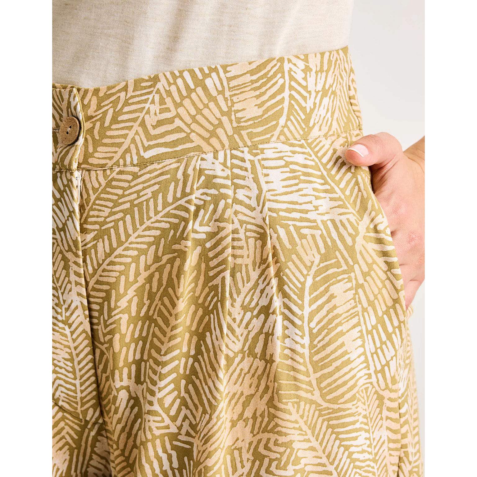 Pantalón Largo Verde Claro - Ferley