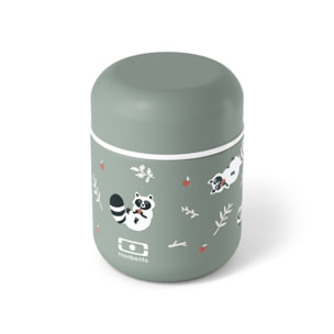 Lunch box isotherme Capsule 280ml Vert Raton Laveur