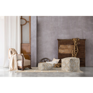 Pouf amovible en coton NAF NAF TRICO