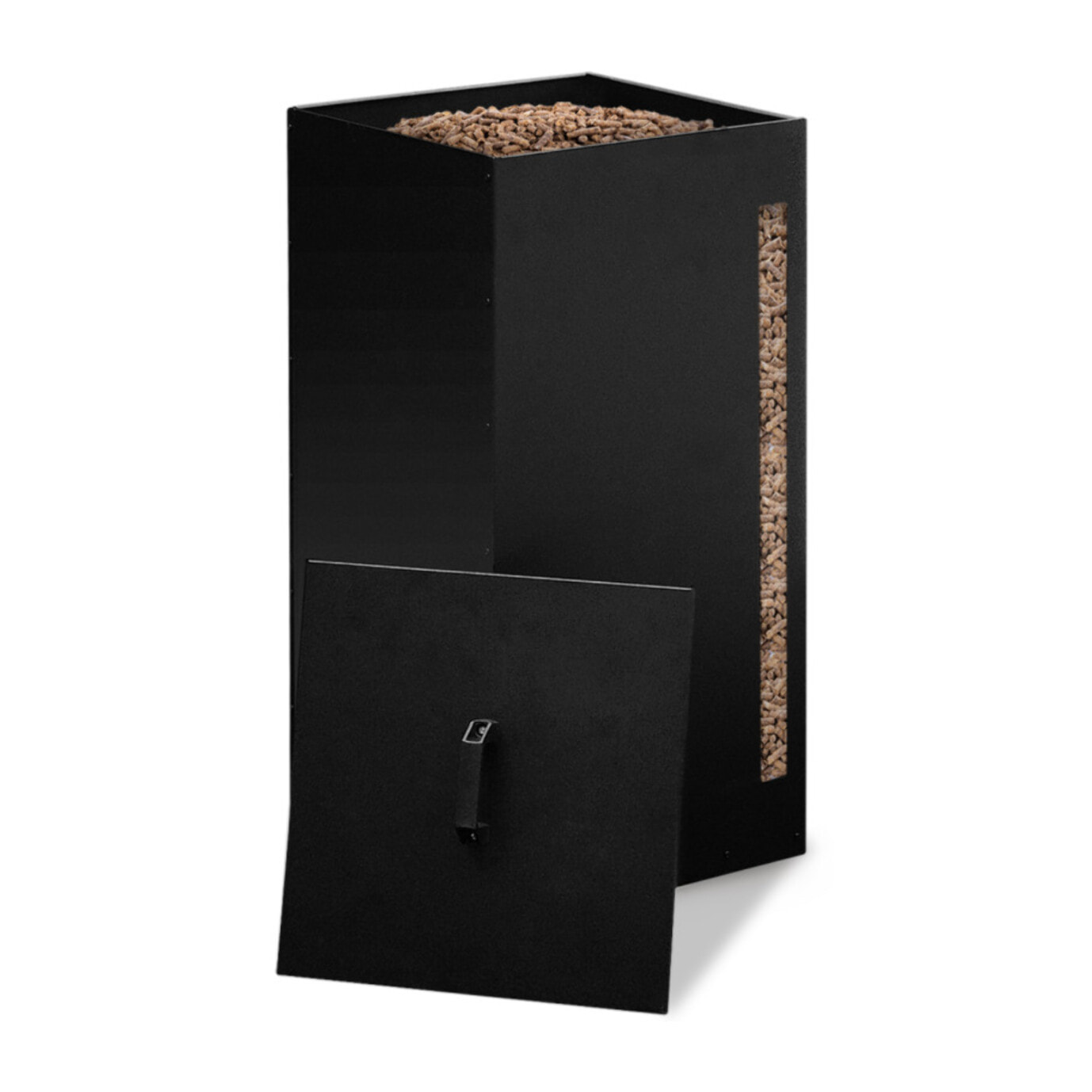 Réservoir à granules et pellets noir 30kg