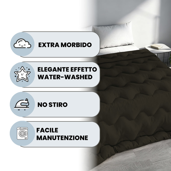 TRAPUNTA INVERNALE WATERWASHED MATRIMONIALE Made in Italy