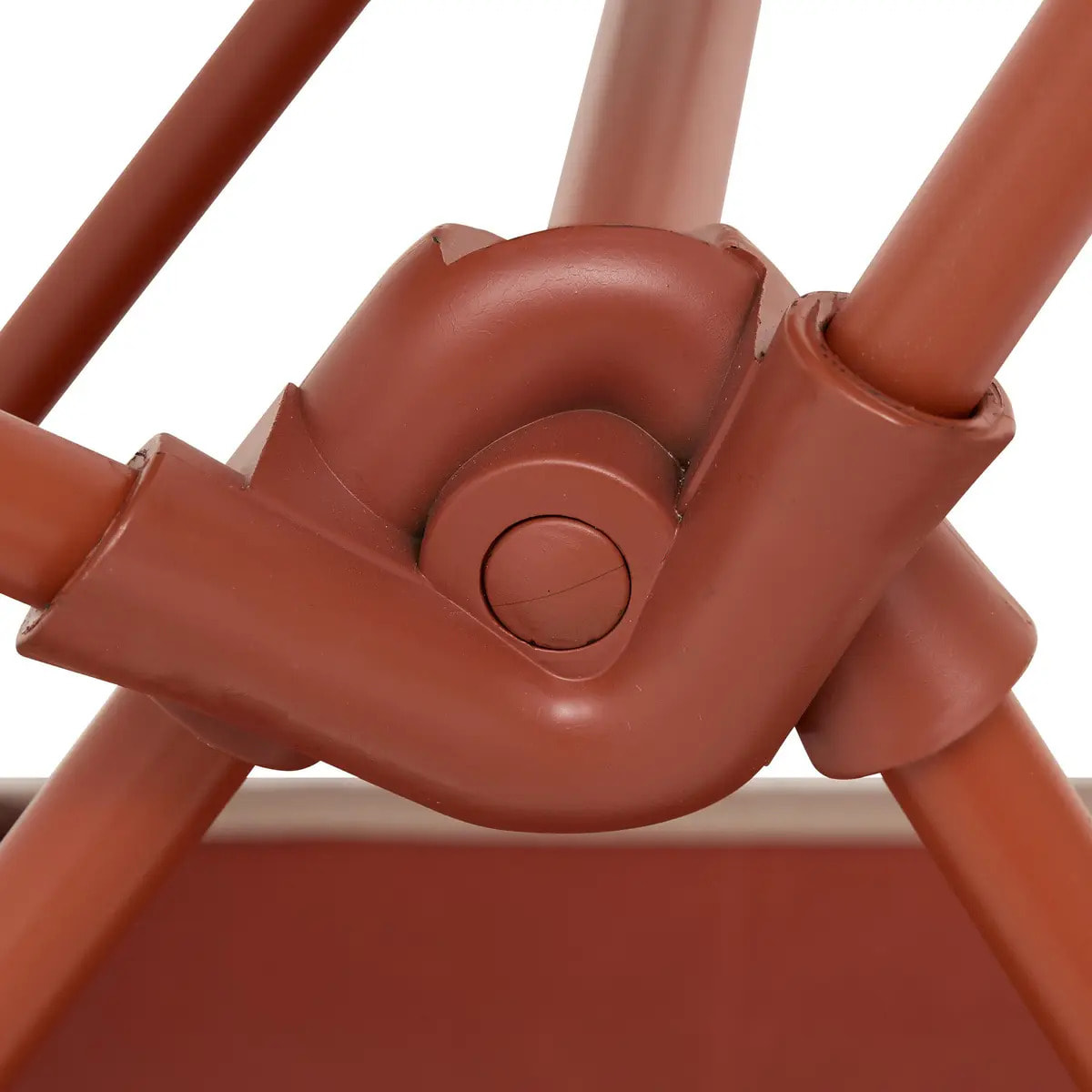 Chaise camping pliable terracotta