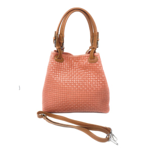 Chicca Borse Borsa a Mano Rosa B