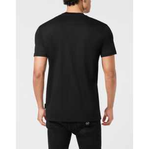 PHILIPP PLEIN Camiseta de cuello redondo y manga corta SKULL