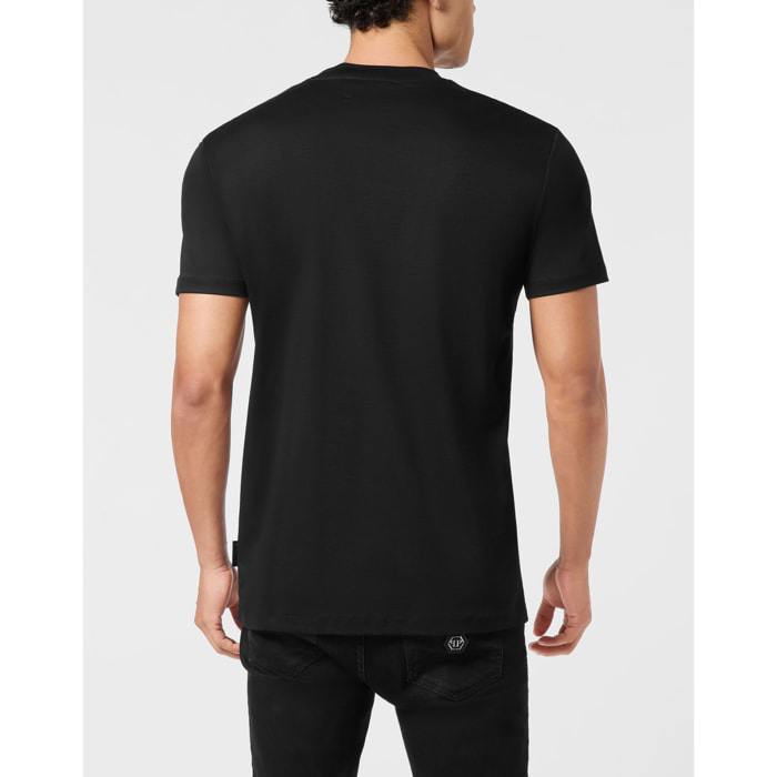 PHILIPP PLEIN Camiseta de cuello redondo y manga corta SKULL