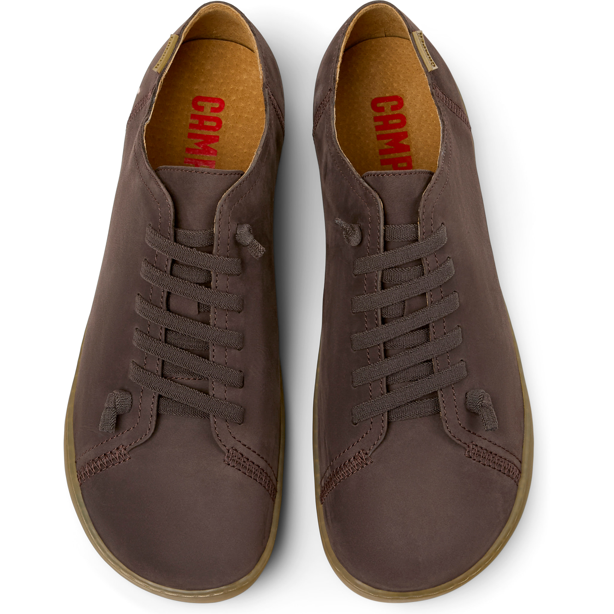Zapatillas - CAMPER Peu Cami - Marron - Cuero Nubuck