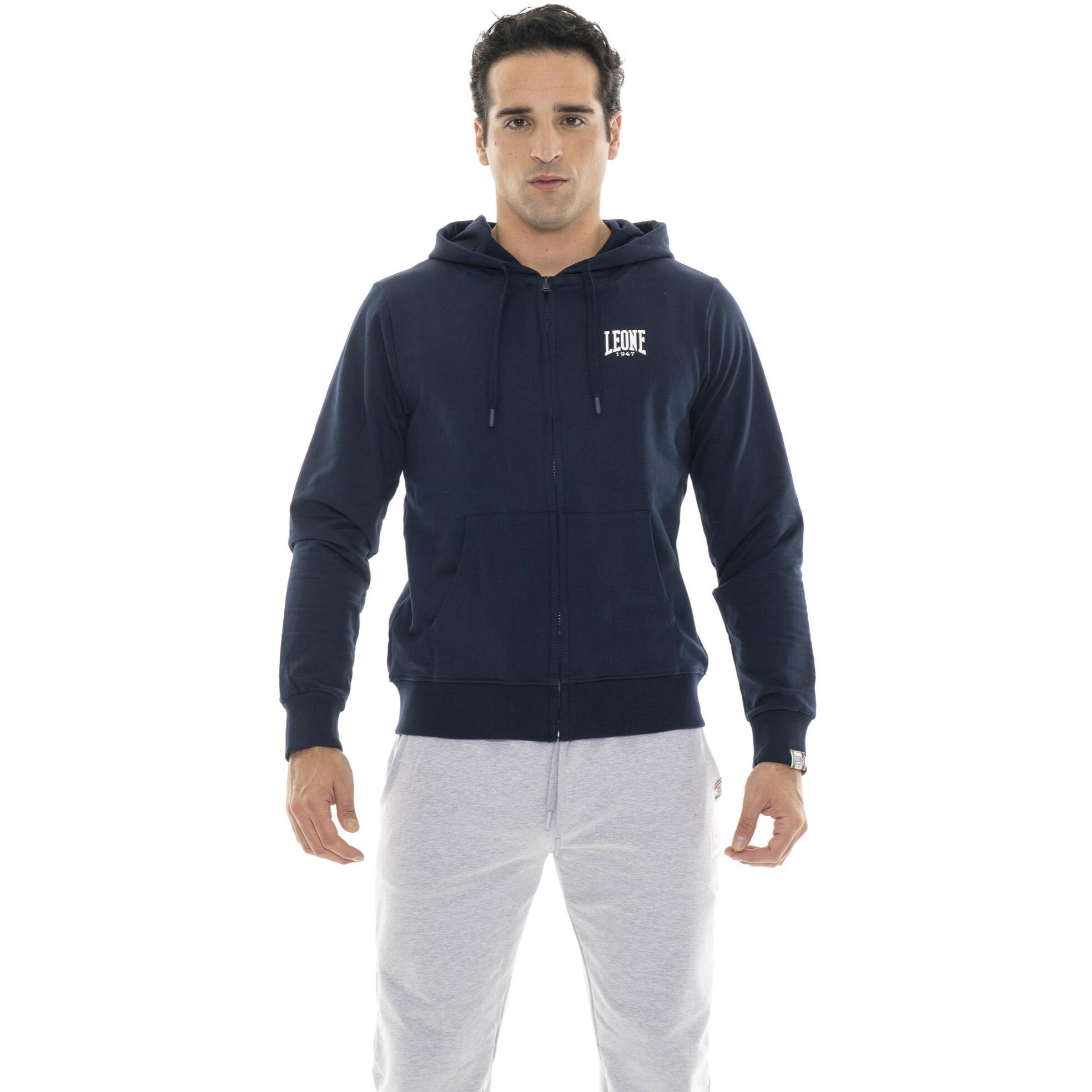 Sudadera de invierno para hombre con capucha y cremallera 'Basic'