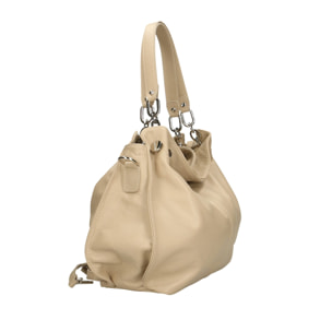 Borsa a mano da donna Made in Italy - Modello Ereba - 100% pelle - 38.0 x 30.0 x 12.0 cm