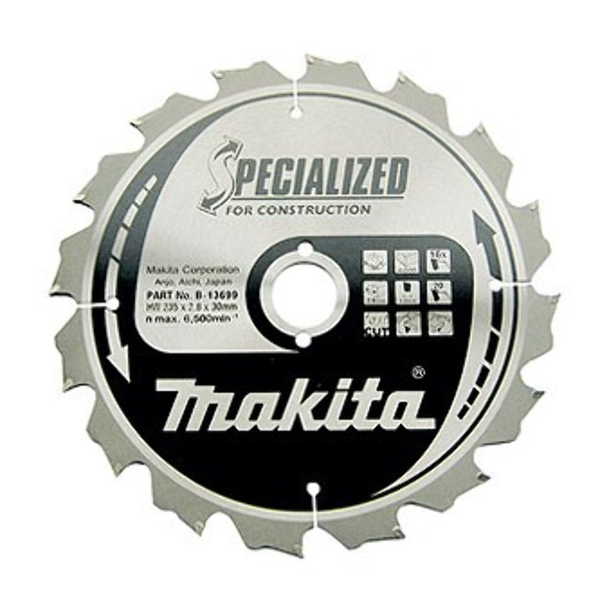 LAME D.235MM 16 DTS MAKITA - B-13699