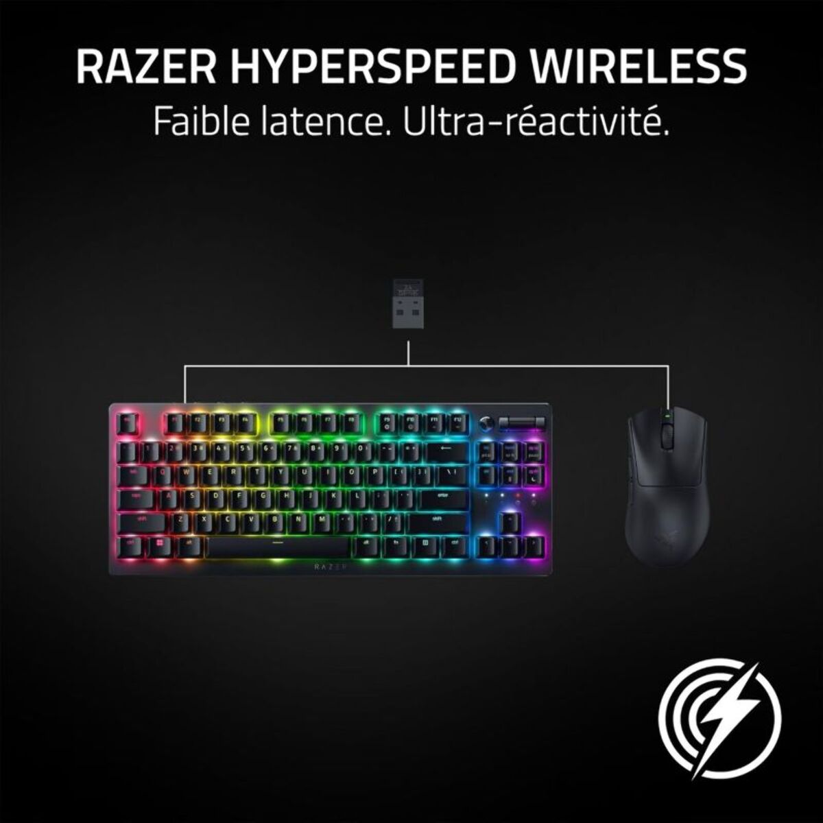 Souris Gamer Sans Fil RAZER DEATHADDER V3 HYPERSPEED