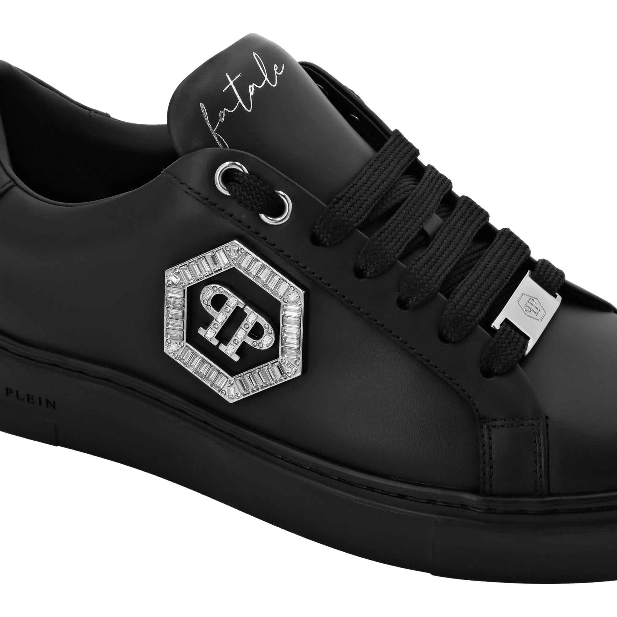 PHILIPP PLEIN Lo-Top Sneakers CRYSTAL